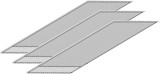 Ανταλλακτικές λεπίδες για νυστέρια Easy Grip σετ 10 τεμαχίων σε πλαστική θήκη